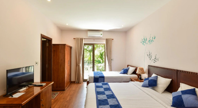 Люкс Tra Que Riverside Homestay