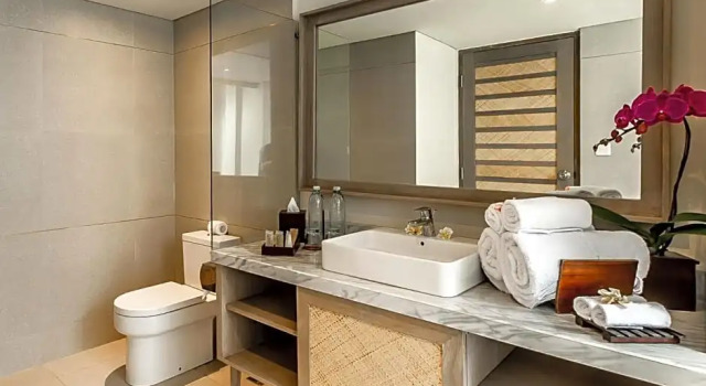 Premier Dvoulůžkový s manželskou postelí pokoj a výhledem do zahrady The Nirwana Resort and Spa