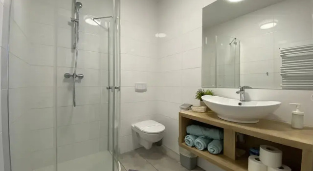 Студия Standard Apartamenty Bałtyckie - Grand Baltic - WIFI, Klimatyzacja, Sala Zabaw, Taras wypoczynkowy, centrum Ustki