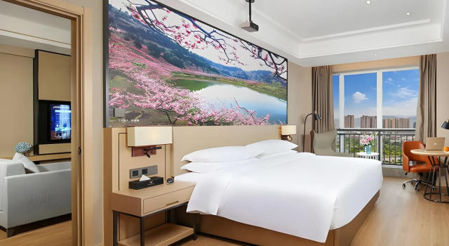 Vienna International Hotel (Chengdu Longquan Automobile City Aviation Academy Branch), Boek Hotel Hotels in Chengdu met parkeren, Parkeren