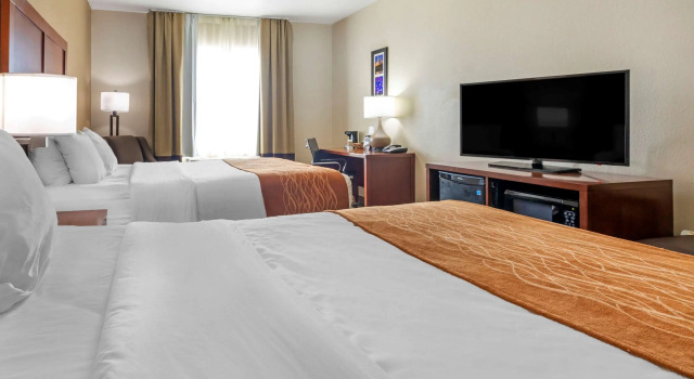 Четырёхместный номер Standard Comfort Inn Near UNT
