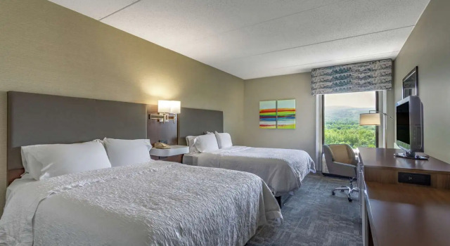 Четырёхместный номер Standard Hampton Inn Bedford