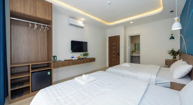 Семейный номер Standard с частичным видом на океан Tiamo Hotel