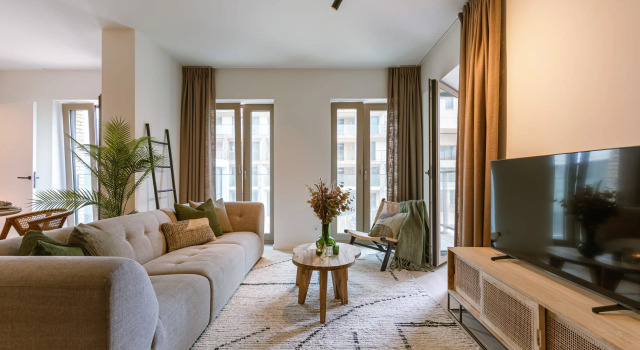 Beautiful Warm Apartment With Terrace in Ostend