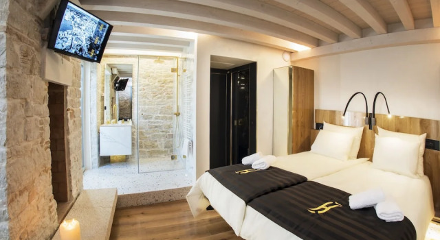 Двухместный номер Deluxe с балконом Spirito Santo Palazzo Storico