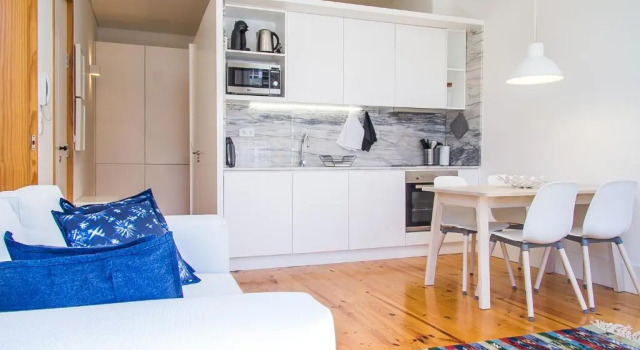 Апартаменты с 2 комнатами Liiiving in Porto Blue Flower Apartment