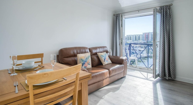 The Crows Nest - 1 Bed Apartment - Swansea Marina, Забронировать Апартаменты/квартира Суонси Полуостров Гоуэр, рядом с Пляж Суонси