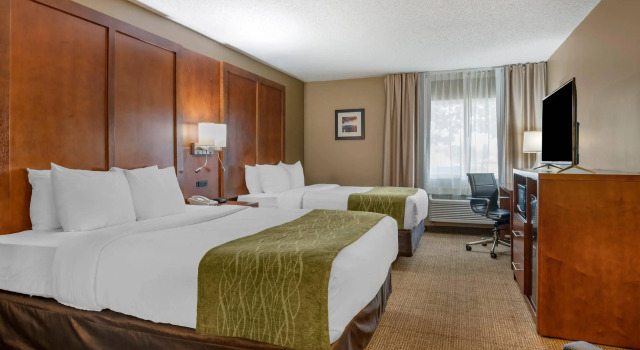 Четырёхместный номер Standard Comfort Inn Romeoville - Bolingbrook