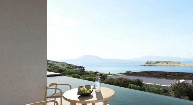Двухместный номер Swim Up Deluxe с видом на море JW Marriott Crete Resort & Spa
