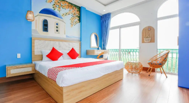 Santorini House and Coffee, Rezerwuj Hotel Tanie hotele w Da Nang
