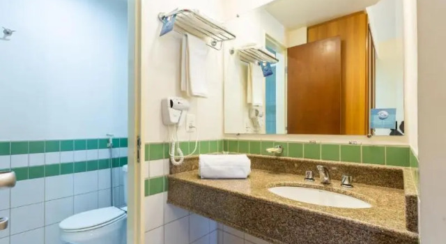 Двухместный номер Luxury Hotel Golden Park Uberlandia By Nacional Inn