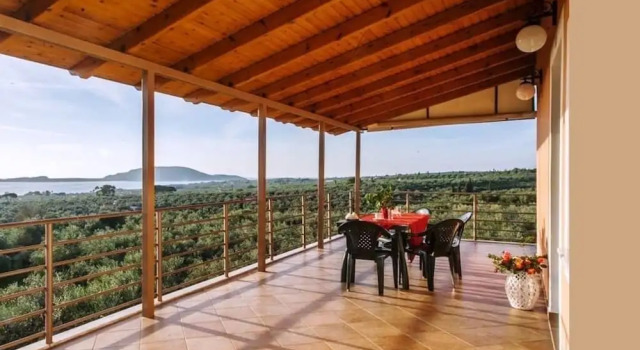 Seaview Flat In An Olive Grove By The Beach, Забронировать Апартаменты/квартира Апартаменты периферийной единицы Мессения, Апартаменты/квартира