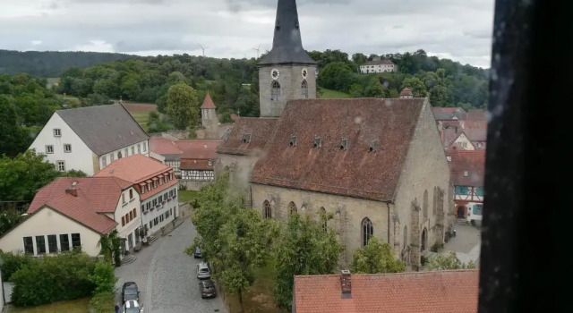Апартаменты Ferienwohnung Sesslach Altstadt