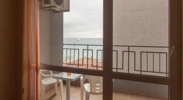 Апартаменты c 1 комнатой с частичным видом на море Panorama Kabakum Apartments