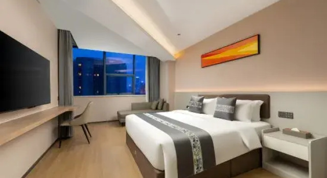 Двухместный люкс Days Inn Zhuhai Selected Wyndham Hotel (Couple Middle Road Branch)