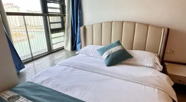 Люкс с 2 комнатами с видом на море Qiaodun Scenic Resort Apartment
