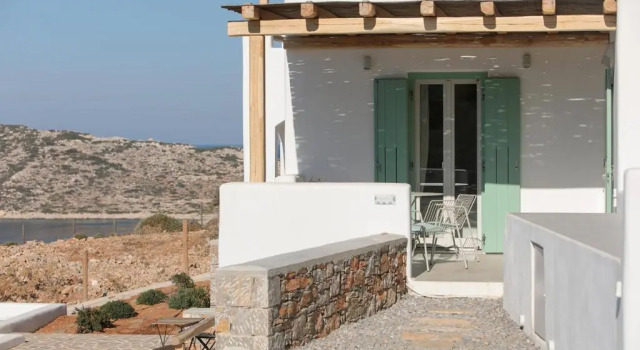 Студия с видом на море PhosAlos Apartments