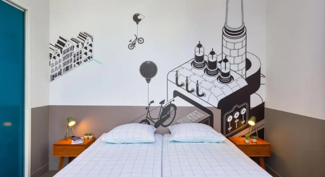 Номер Comfort Stayokay Hostel Amsterdam Oost