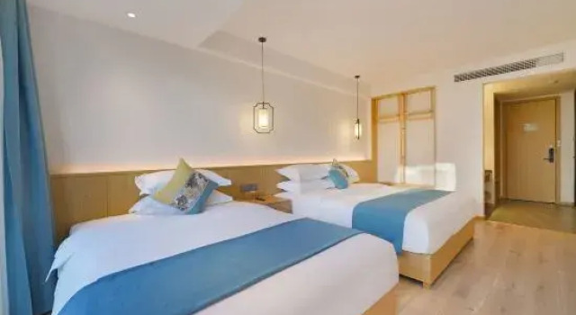 Кровать в общем номере (женский номер) Wuyishan · Yiqu Mingyuan Vacation Villa (Sangu Resort Area)