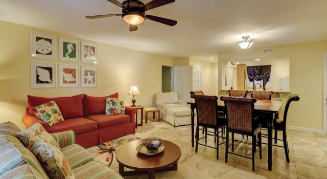 105 Beckenham 2 BR Port Royal Beach, Забронировать Отель Хилтон-Хед-Айленд Lowcountry, рядом с Прибрежный парк Folly Field Beach Park