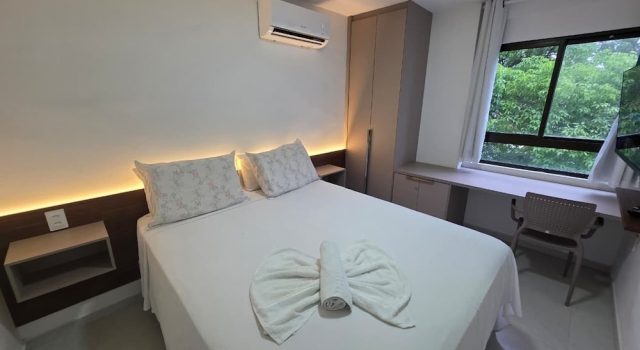 Apt a 120m das piscinas naturais by LP, Varaa Huoneisto Hotellit Pernambuco pysäköinnillä, Pysäköinti