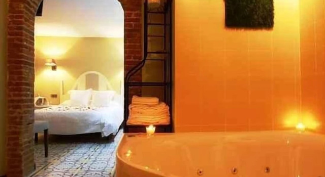 Люкс с видом на сад Hotel Rural La Viña