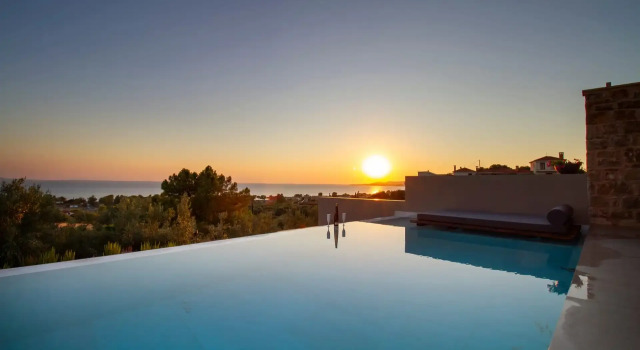 Lithos Villas, Book Condo Hotel Hotels in Sithonia with a Pool, Swimming Pool
