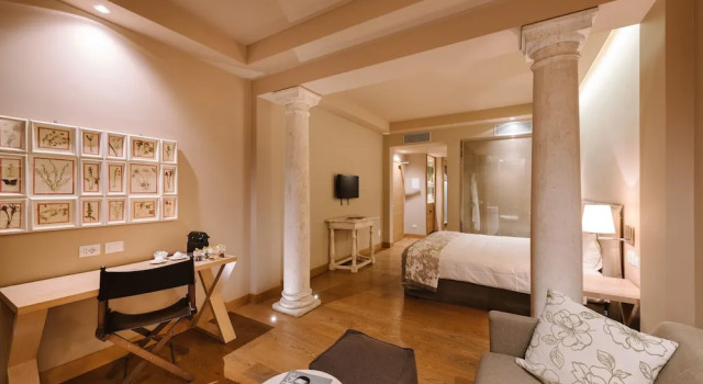 Двухместный номер Deluxe с балконом Tenuta De LAnnunziata - Natural Relais