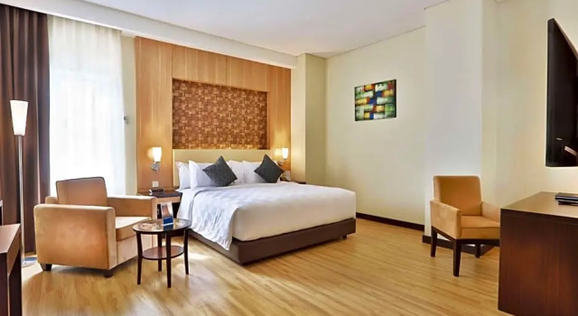 Номер Executive с видом на город Best Western Kindai Hotel