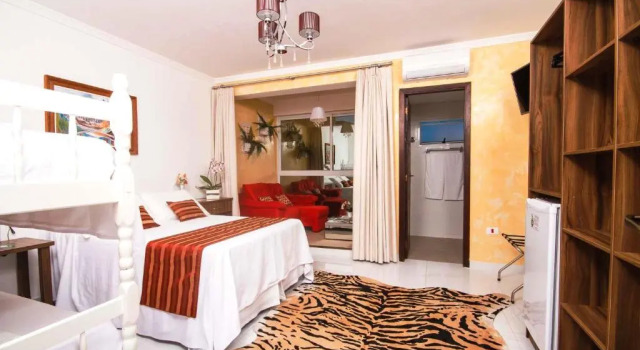 Четырёхместный номер Deluxe Hotel Cabana Suiça