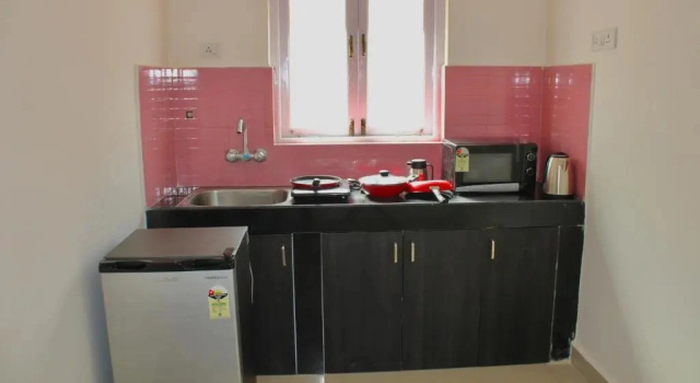 Люкс с балконом Kays Calangute Resort Service Apartments - Near Calangute Beach
