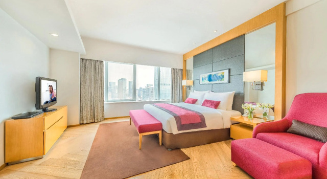 Dyrektorski pokój 2 sypialnie Somerset Riverview Chengdu