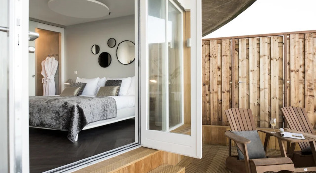 Suite con balcón De Pier Suites