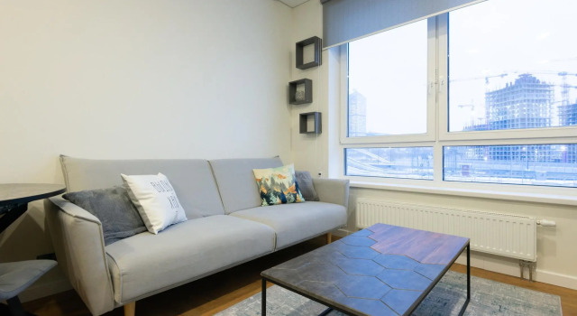 Апартаменты с 3 комнатами с балконом Lo Apartments (Ло Апартментс) на улице Большая Филевская 3 корпус 4