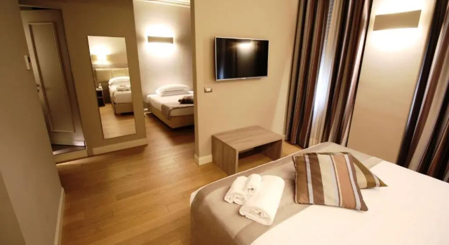 Трёхместный номер Comfort Best Western Hotel Moderno Verdi