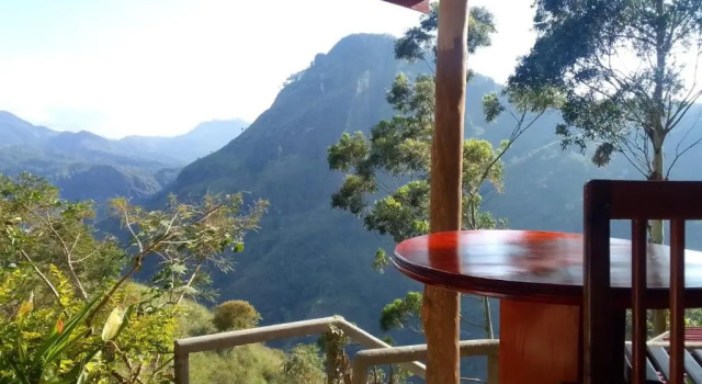 Camera doppia Deluxe con balcone Mountain Range Cottage
