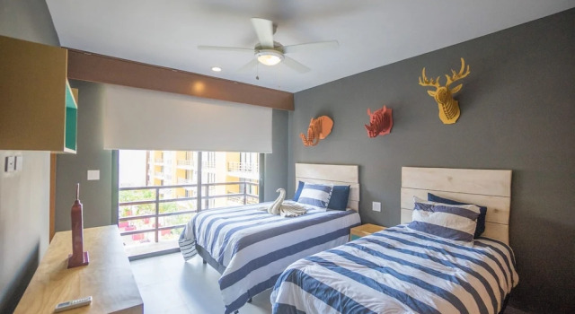 Lunada 401 2 Bedroom Condo, Забронировать Апартаменты/квартира Плая-дель-Кармен Кинтана-Роо, рядом с Пляжный клуб Mamitas