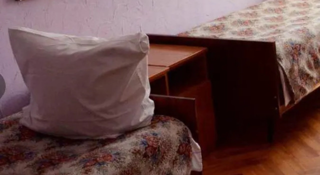 Кровать в общем номере Гостиница Ливны-Центральная