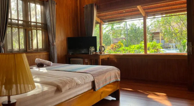 Четырёхместный номер Standard с видом на сад Phu Quoc Pomelo Garden