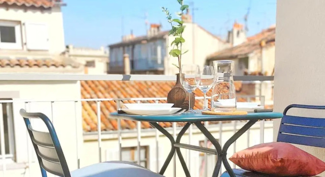 Grand 2 chambres avec terrasse Parc Longchamp
