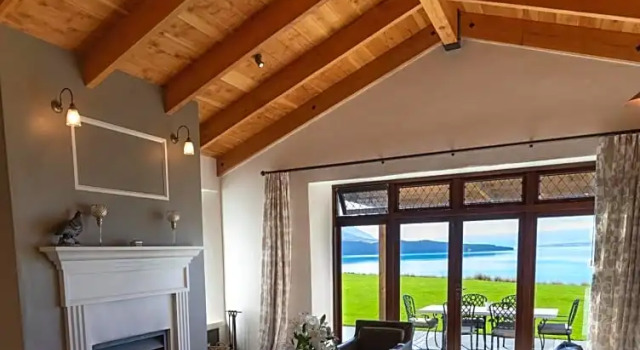 Вилла c 1 комнатой с видом на озеро Mt Cook Lakeside Retreat