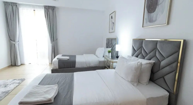 Апартаменты Luxury с 5 комнатами с балконом и с видом на море JBR apartments by HAPPY SEASON