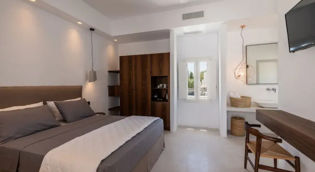 Двухместный номер Standard с видом на бассейн Trinity Mykonos - Beachfront Villa