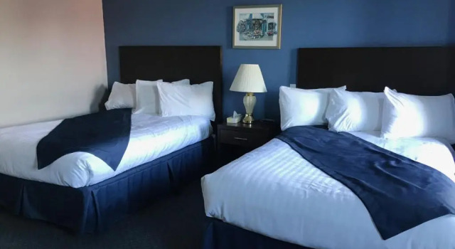 Четырёхместный номер Standard с видом на море Hotel-Motel Fleur de Lys