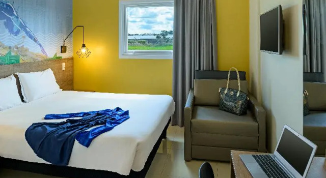 Двухместный номер Standard с красивым видом из окна Hotel Euro Suite São Jose do Rio Preto by Nacional Inn