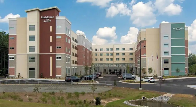 Двухместный люкс c 1 комнатой Residence Inn Raleigh-Durham Airport/Brier Creek