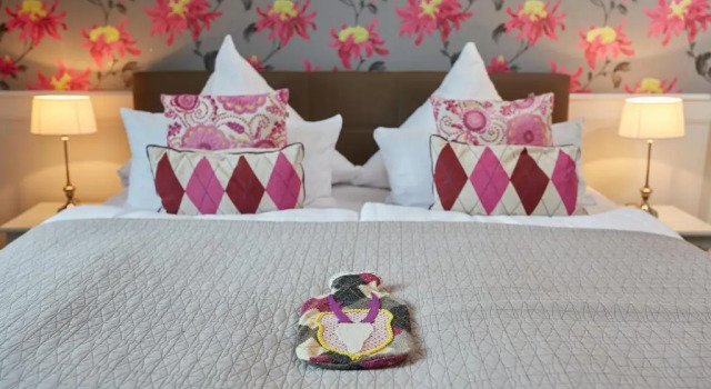 Номер Deluxe Schloss Kaarz mit Park