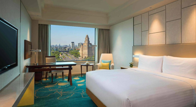 Двухместный номер Standard с видом на город Renaissance Suzhou Hotel