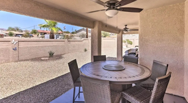 Коттедж Lake Havasu City Home w/ Patio ~ 3 Mi to Lake