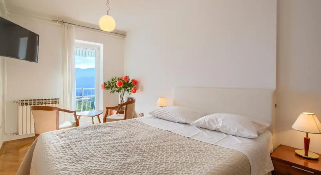 Студия с балконом и с видом на море Apartments Frlan